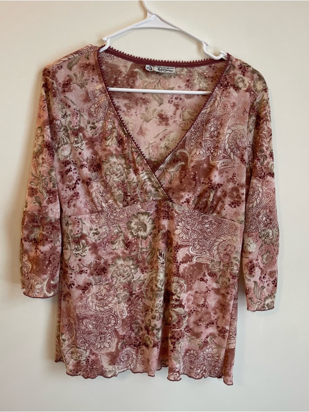 Self Esteem Y2K Fairycore Witchy Top Medium Early 2000s Dainty Coquette